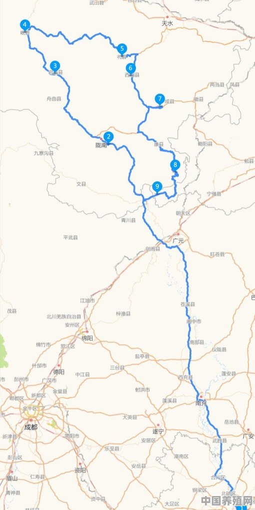 国庆自驾，请问国庆6天从重庆出发到陇南，该如何安排线路 - 中国养殖网